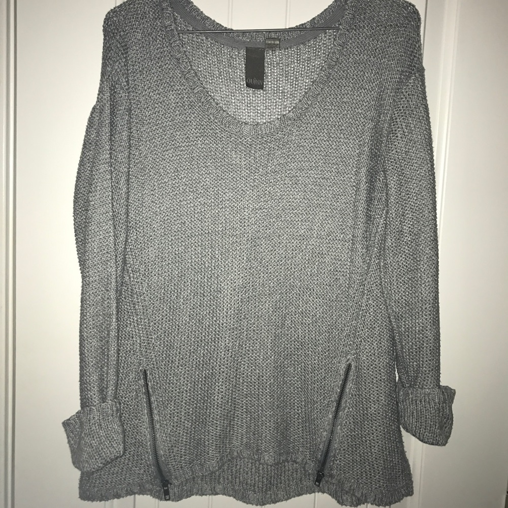 Gray Sweater